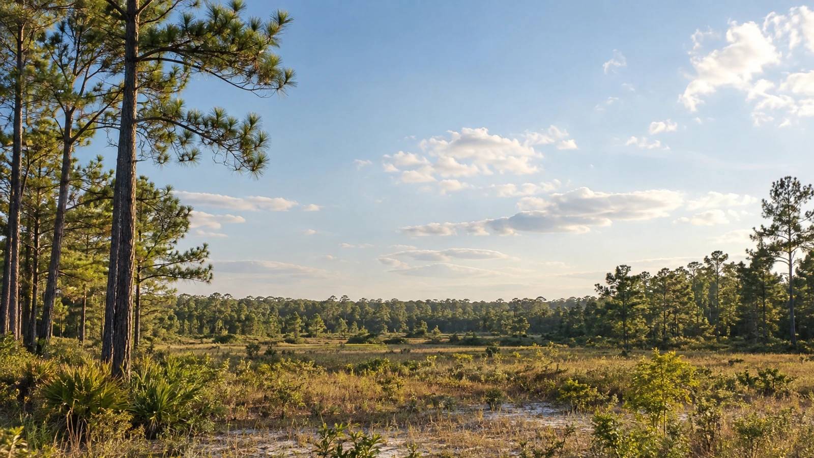 Aiken land and natural surroundings