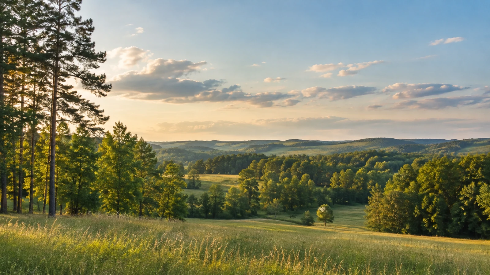 Greenwood land and natural surroundings