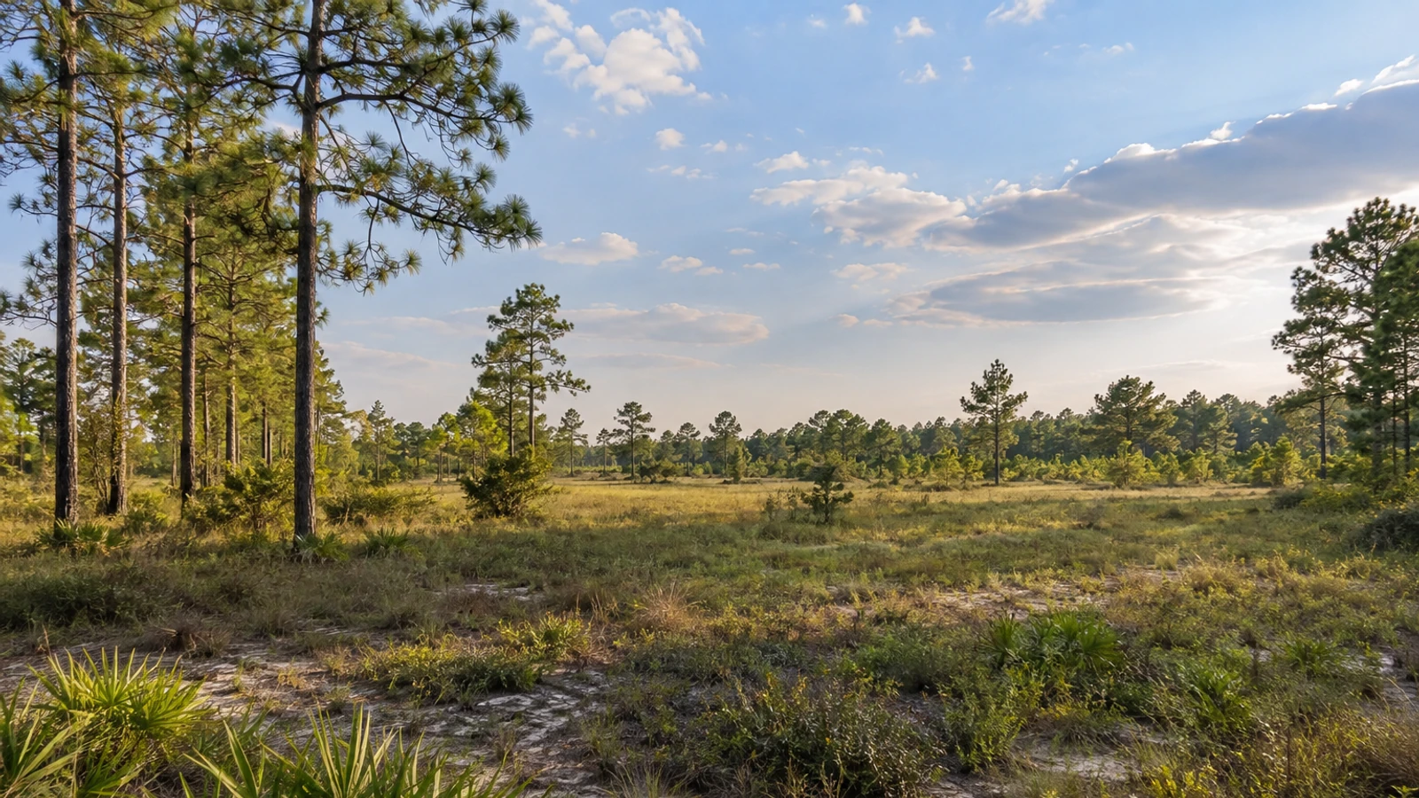 Orangeburg land and natural surroundings