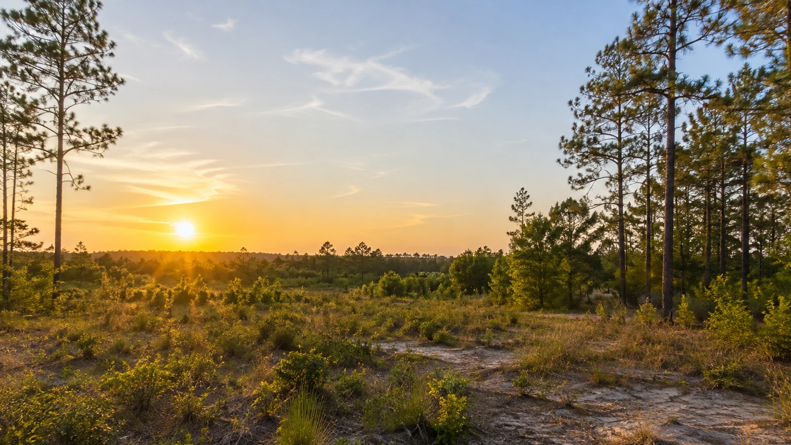 Sumter land and natural surroundings