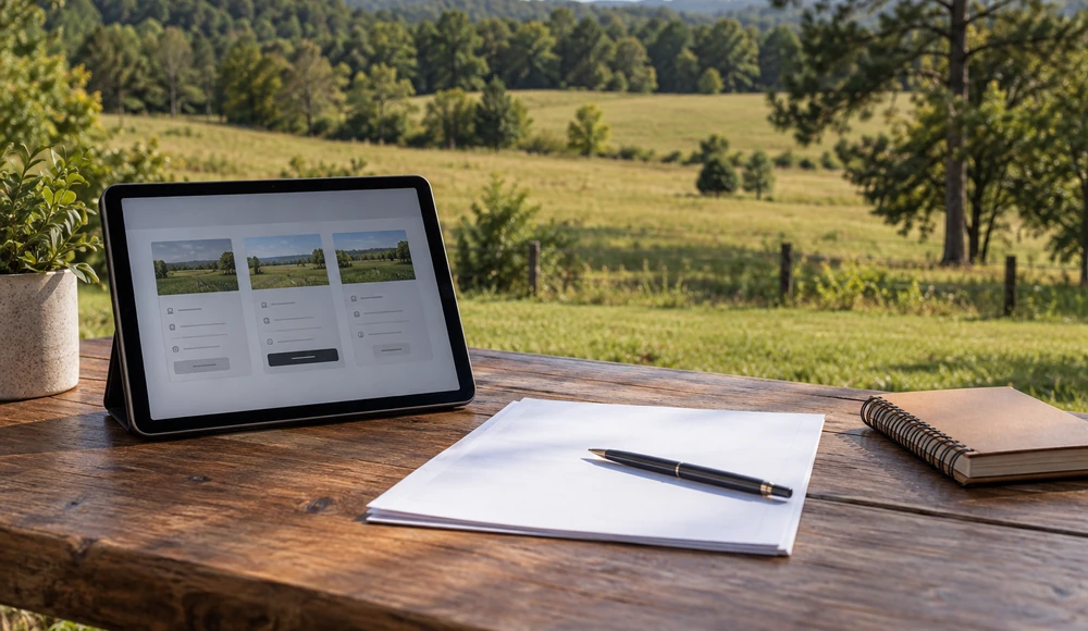 South Carolina Land Buyers: How to Sell Land Fast for Cash: land seller preparation, view 2