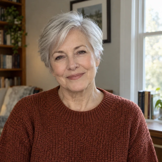Generated adult portrait for fictional scenario Patricia Nolan